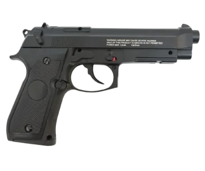 Пневматический пистолет Stalker SCM9M (Beretta M9) к.6мм,  металл черный