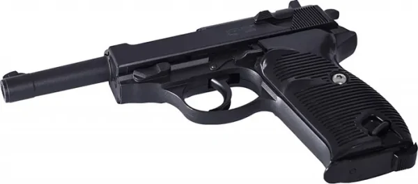 Пневматический пистолет Stalker SA38 Spring (Walther P38) к.6мм, черный
